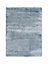 Tapis moderne Cocon bleu l.150 x H.200 cm