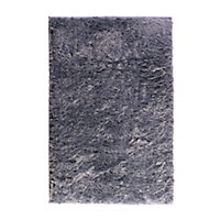 Tapis moderne Cocoon bleu gris l.60 x L.90 cm