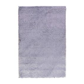 Tapis moderne Cocoon gris l.60 x L.90 cm