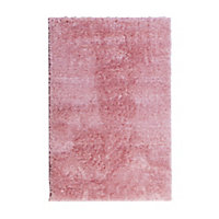 Tapis moderne Cocoon rose l.100 x L.150 cm
