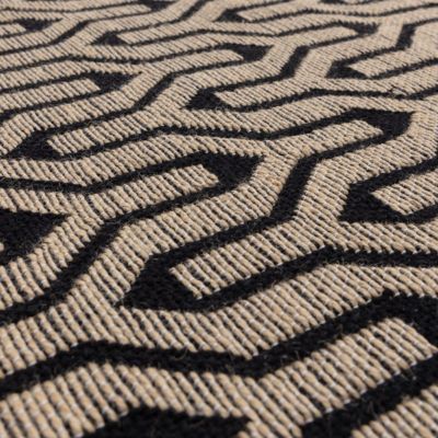 Tapis moderne en jute et coton LATTICE
