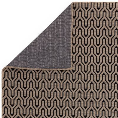 Tapis moderne en jute et coton LATTICE