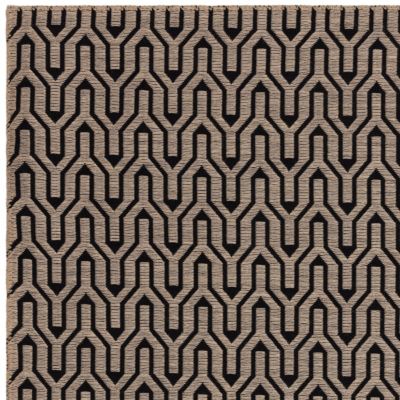 Tapis moderne en jute et coton LATTICE