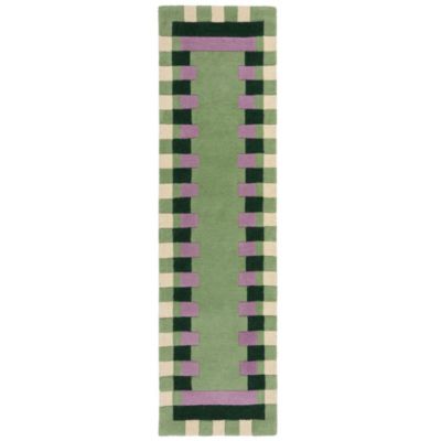 Tapis moderne en laine YAKI 060x230 cm