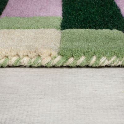 Tapis moderne en laine YAKI 060x230 cm