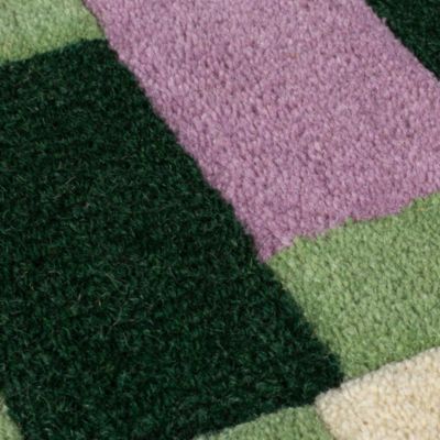 Tapis moderne en laine YAKI 060x230 cm