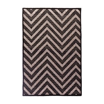 Tapis moderne Tempo chevrons l.150 x H.200 cm