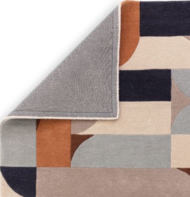 Tapis moderne tufté main en laine JINGA 160x230 cm