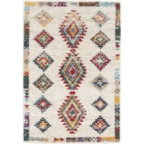 Tapis motif berbère - Kaya - Multicolore - 120 x 170 cm