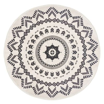 Tapis "Nomade" en coton D120 cm - Atmosphera