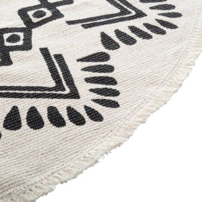 Tapis "Nomade" en coton D120 cm - Atmosphera