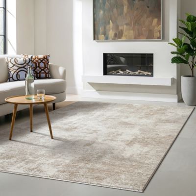 Tapis Nuvra Salon Moderne Design, Beige, 160 x 230 cm