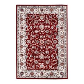 Tapis oriental en polyester Aksan 150x80 CM - Rouge