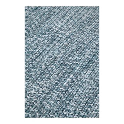 Tapis oval plat intérieur et extérieur design Tasy 200x60 CM - Aqua