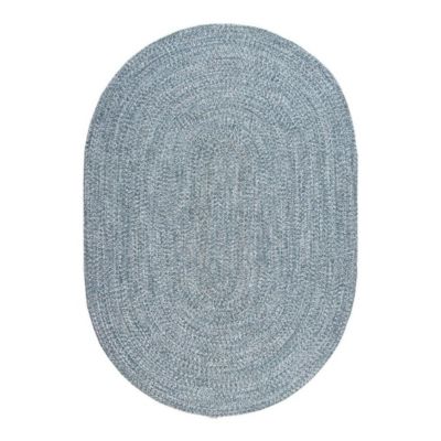 Tapis oval plat intérieur et extérieur design Tasy 230x160 CM - Aqua