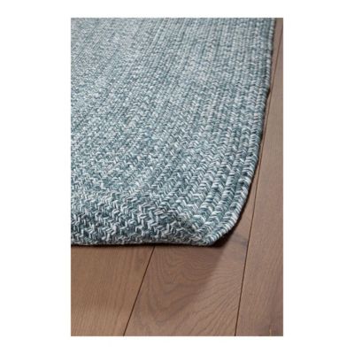 Tapis oval plat intérieur et extérieur design Tasy 230x160 CM - Aqua