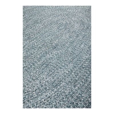 Tapis oval plat intérieur et extérieur design Tasy 230x160 CM - Aqua