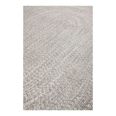 Tapis oval plat intérieur et extérieur design Tasy 230x160 CM - Beige