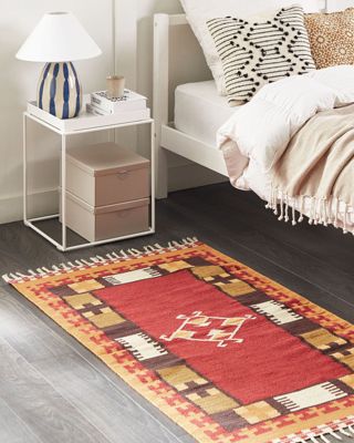 Tapis PARAKAR Multicolore 80 x 150 cm Coton Kilim