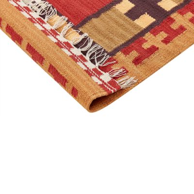Tapis PARAKAR Multicolore 80 x 150 cm Coton Kilim