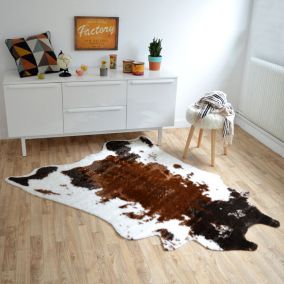 Tapis Peau de bête - Imitation Vache - Design - 150 x 210 cm