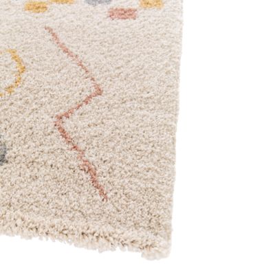 Tapis pelucheux tissé Manzo GoodHome L. 160cm x l. 230cm multicolore