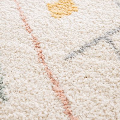 Tapis pelucheux tissé Manzo GoodHome L. 160cm x l. 230cm multicolore