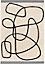 Tapis poil ras Chios L. 120 x l. 170 x ep. 2,2 cm blanc GoodHome
