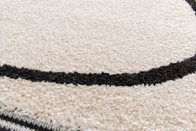 Tapis Blanc Poil Ras