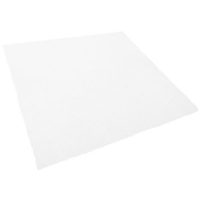 Tapis à poils longs DEMRE Blanc 200 x 200 cm