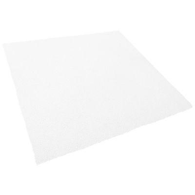 Tapis à poils longs DEMRE Blanc 200 x 200 cm
