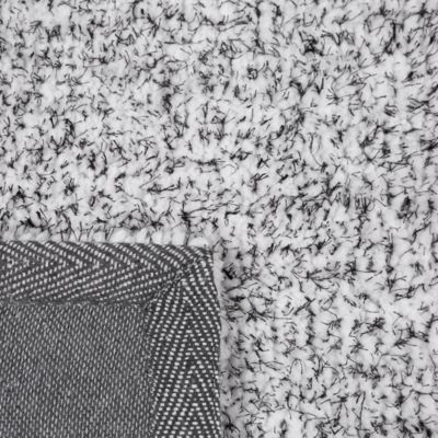 Tapis à poils longs DEMRE Gris 200 x 300 cm
