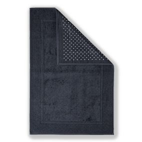 Tapis éponge coton antidérapant teddy smoke/grey