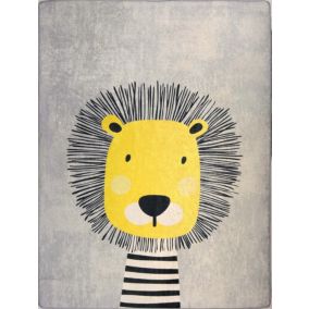 Tapis pour chambre Enfant 80 x 150 cm - Gris