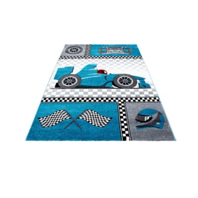 Tapis pour garçon en polypropylène Korting 170x120 CM - Bleu