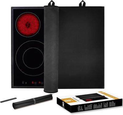 Tapis pour Plaques à Induction 78 x 52 cm noir