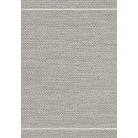 Tapis Prisma Gris - Motif Losanges - 120 x 170 cm