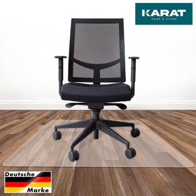 Tapis De Protection NOVA FORMA – 75x120 Cm, Transparent, Antidérapant, Sans BPA – Pour Sols Durs (parquet, Carrelage)