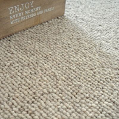 Tapis pure laine - Latoon gris - Ganse coton anthracite - 160 x 230 cm