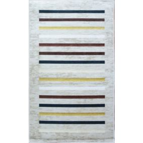 Tapis Rayures Beige, Dimension: 160x230