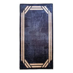 Tapis REBELLE, Noir, Dimension: 120x180