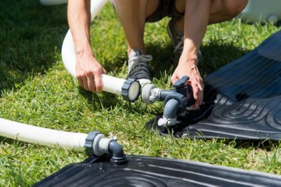 Tapis Réchauffeur Solaire Intex en Noir pour Piscine