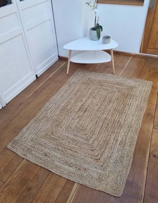 Tapis rectangulaire Bandung jute 120x180cm