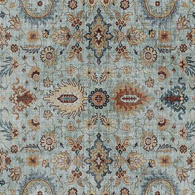 Tapis rectangulaire chenille motif antique 160 x 230 cm  Oviala