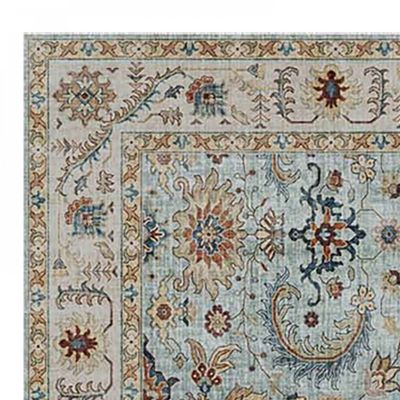 Tapis rectangulaire chenille motif antique 160 x 230 cm  Oviala