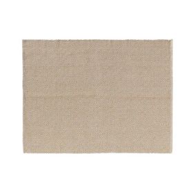 Tapis rectangulaire en coton Livio - 120 x 170  Douceur d'Intérieur