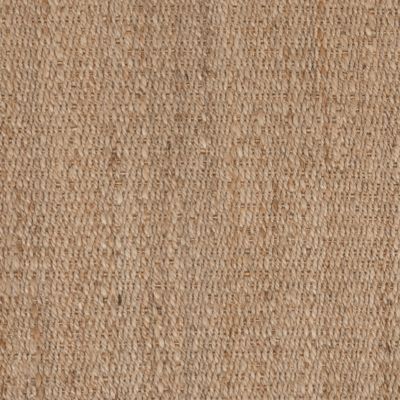 Tapis rectangulaire en jute (170x120 cm - Beige)