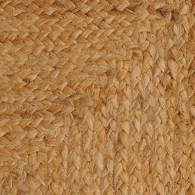 Tapis rectangulaire en Jute tressé Naturel 60x90cm, Dylrev