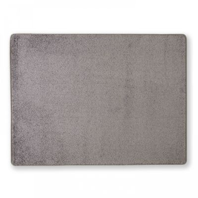 Tapis rectangulaire en polypropylène 120x160 cm anthracite  Oviala