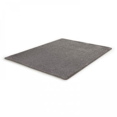 Tapis rectangulaire en polypropylène 120x160 cm anthracite  Oviala